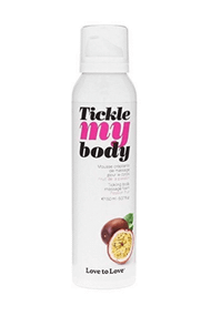 Масажна піна Love To Love TICKLE MY BODY (150 мл) зволожуюча, Маракуйя