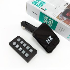 Автомобильный FM трансмиттер Bluetooth HZ H6-12-24V модулятор с microSD, USB, Hands Free + Пульт