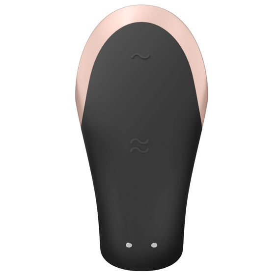 Смарт-вібратор для пар Satisfyer Double Love, Чорний | Зображення 3