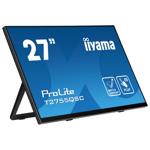 Монитор iiyama T2755QSC-B1 | Зображення 1