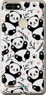 Чохол на Tecno Pop 2F B1F Панди "4318u-2391-2448"