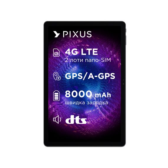 Планшет Pixus Titan 8/128Gb 10,4" 2K (2000x1200px) IPS LTE Чохол / зарядка (4897058531695) | Зображення 2