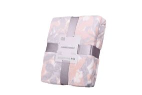 Плед Ardesto Flannel Флора ART-0106-PB 160х200 см фіолетовий