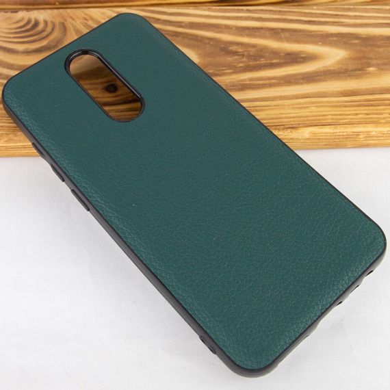 Шкіряна накладка Epic Vivi для Xiaomi Redmi 8 / 8A колір Зелений | Зображення 1