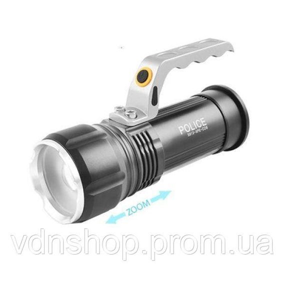 Ліхтарик світлодіодний ручний акумуляторний портативний, Потужний світлодіодний ліхтар OR-69 | Зображення 3