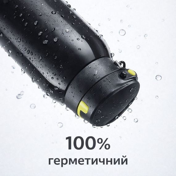 Спортивна пляшка-термос Beyмос Beyond the Dream 500 мл - Вакуумная термобутылка из нержавеющей стали, Черная | Зображення 3