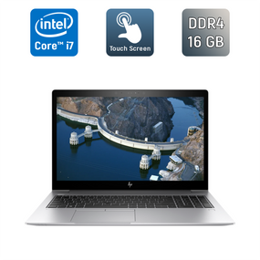 Ультрабук HP EliteBook 850 G5 / 15.6" (1920x1080) IPS Touch / Intel Core i7-8550U (4 (8) ядра по 1.8 - 4.0 GHz) / 16 GB DDR4 / 512 GB SSD / Intel UHD Graphics 620 / Fingerprint / WebCam / Windows 10 б/в