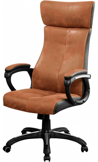 Кресло офисное GT Racer B-2800 brown | Зображення 1