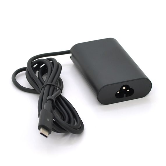 БП MERLION для ноутбука DELL 45W шт. Type-C,довж. 0.9м + кабель питания