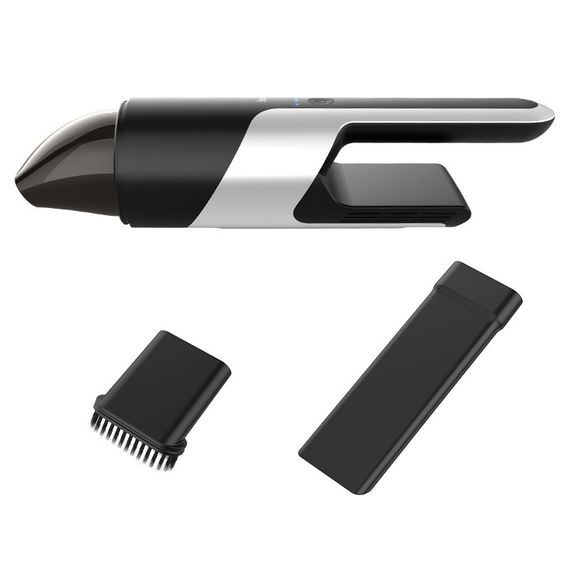 Портативный пылесос Hoco PH16 Azure portable car vacuum cleaner Black / Silver | Зображення 1