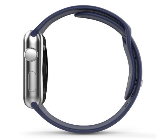 Спортивний ремінець Primo для Apple Watch 42mm / 44mm / 45mm розмір S - Midnight Blue | Зображення 1