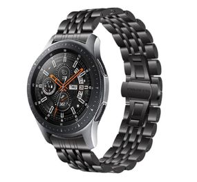 Металлический ремешок Primo Steel Link для часов Samsung Galaxy Watch 46mm (SM-R800) - Black