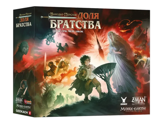 Настільна гра Володар Перснів. Доля братства (The Lord of the Rings: Fate of the Fellowship)