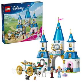 Конструктор Замок Золушки и карета LEGO 43275, 596 деталей