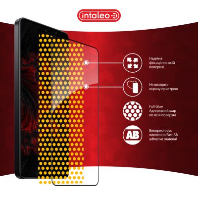 Стекло защитное Intaleo Full Glue Xiaomi Poco X7 Pro Black (1283126607882) | Зображення 6