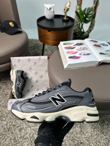 Мужские кроссовки New 1000 Dark Grey Black весна / літо / осінь А3624 43 27.5 см | Зображення 5