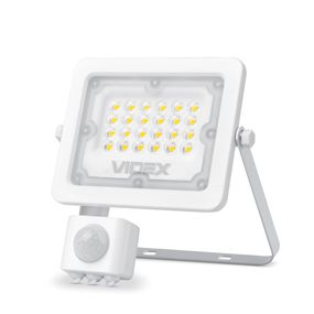 LED прожектор VIDEX 10W 5000K з датчиком руху VL-F2e105W-S