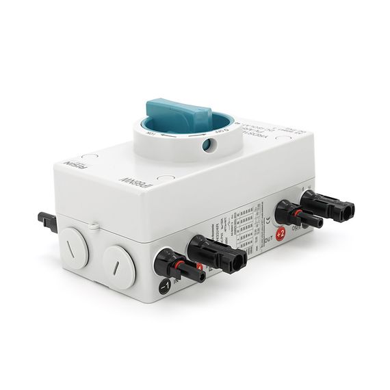 Ручний вимикач Risin, 1000V, 32A, 2St, IP66, вхід ліво-право, Grey | Зображення 3
