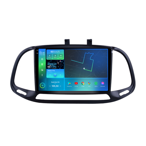 Штатна магнітола Torssen 2K Fiat Doblo 15+ F98256 4G Carplay DSP | Зображення 1
