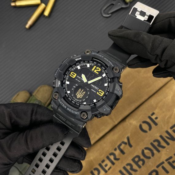 Чоловічий годинник Awarder 004 Тризуб золото Black | Зображення 1