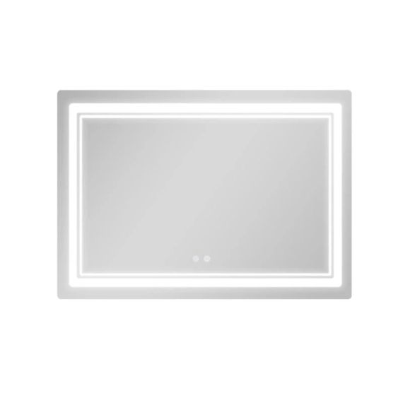 Дзеркало Qtap Cardinal (CA2) 1200х800 з LED-підсвічуванням Touch, з антизапотіванням, з димером, рег. темп. кольору (3000-6500K) | Зображення 3