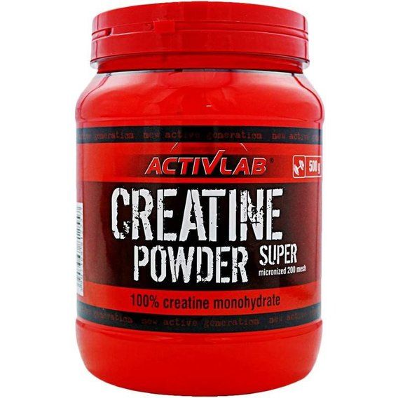 Креатин моногідрат Activlab Creatine Powder Super 500 g /83 servings/ Natural