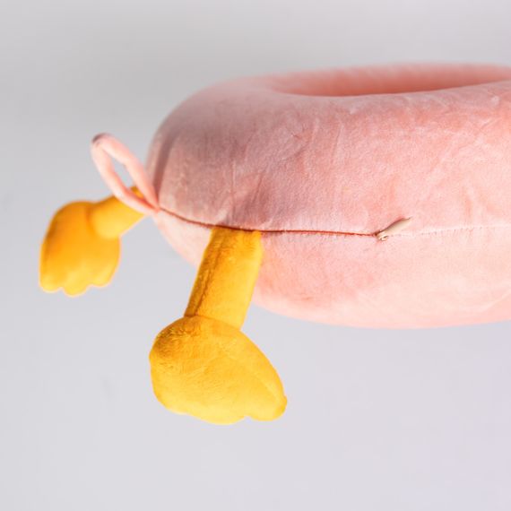 Подушка для шиї Duck U-подібна рожева HP-56-4P | Зображення 3