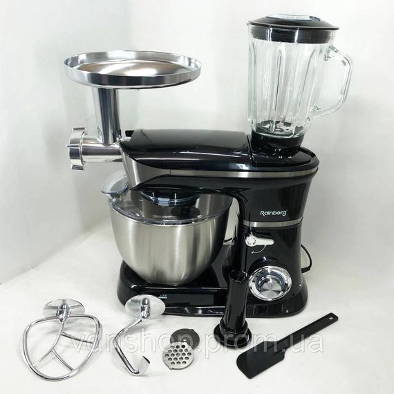 Міксер для змішування кремів, Тістомісильник для дому, Потужний кухонний комбайн тістомісильник AS-53 | Зображення 4