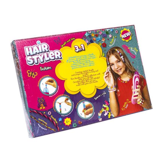 Набор креативного творчества "Hair Styler. Fashion" HS-01-01 станок для плетения кумихимо | Зображення 1