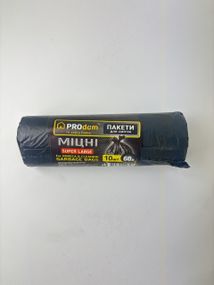 Пакеты для мусора Продом 60х10 ПРОЧНЫЕ