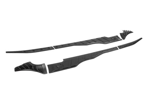 Верхні молдинги дверей 2019-2023 (6 шт, ABS) для Mitsubishi L200 2015↗ рр. | Зображення 7