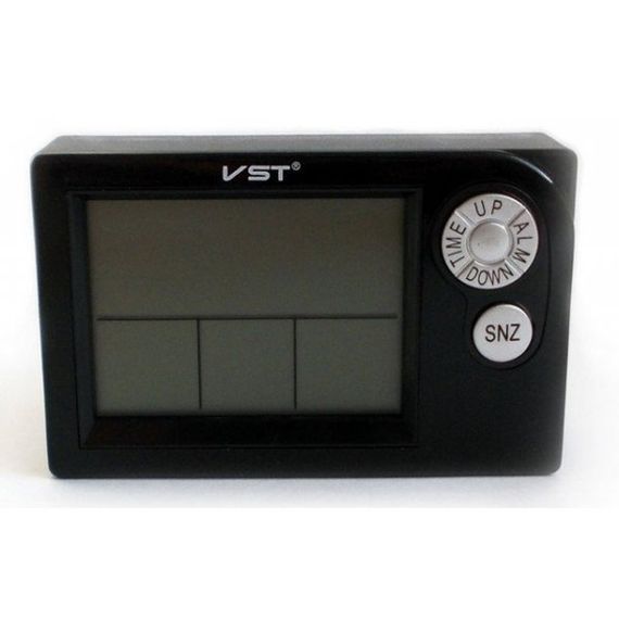 Годинник автомобільний електронні автогодинник VST-7048V для ВАЗ з вольтметром, температурою NI-29 | Зображення 6