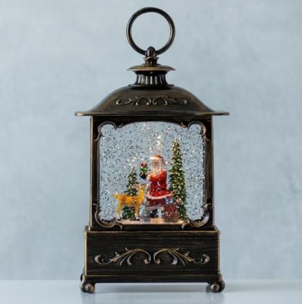 Новорічний нічник вінтажний ліхтар XMAS WDL-24073A 27 см (47695-10098_989) | Зображення 2