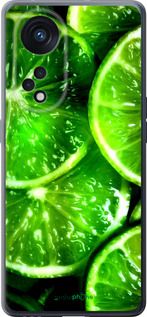 Чохол на Oppo OPPO RENO 8T 5G Зелені часточки лимона "852u-3122-2448"