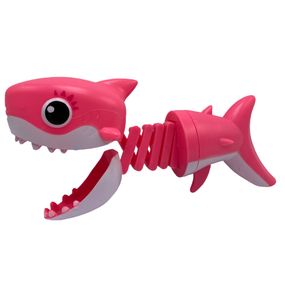 Робопистолет механический "Акула" 521 из безопасных материалов Розовый