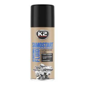 Препарат для полегшення запуску двигуна K2 SAMOSTART 400 мл T440