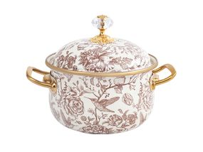 Каструля Garden Beige обєм 1.5л діаметр 14см з кришкою