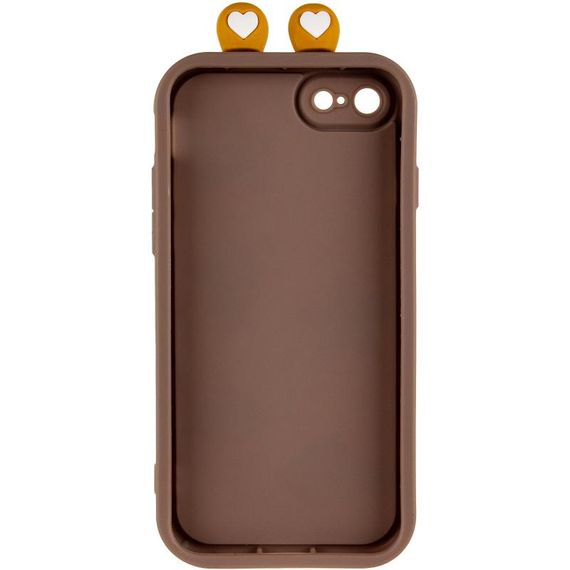 Чехол TPU Toys Case with Ears для Apple iPhone 7 / 8 / SE (2020) / SE (2022) (4.7") Brown | Зображення 2