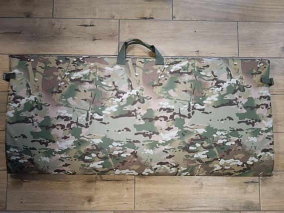 Мат килимок стрілецький тактичний Великий 220*1200 см Мультикам з 4 секцій зложується | Зображення 1