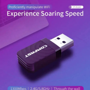 Comfast CF-812AC USB3.0 Gigabit 1300Mbps 2.4/5.8Ghz Дводіапазонний WiFi AC адаптер | Зображення 1