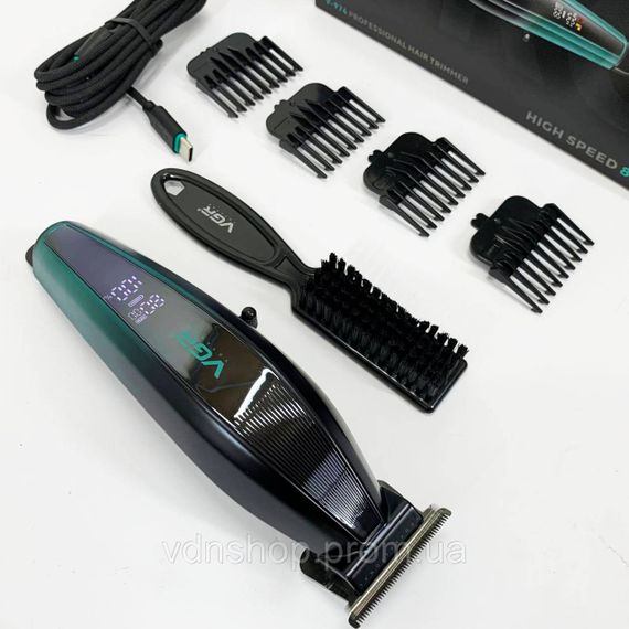 Домашние машинки для стрижки VGR V-974, Машинка для стрижки волос с различными насадками PA-67 | Зображення 5
