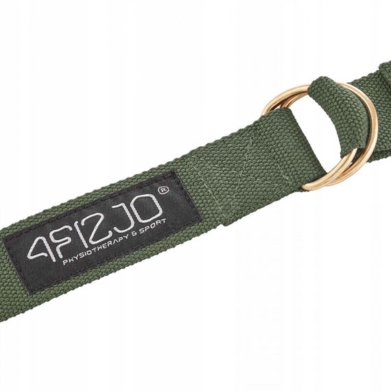Ремінь для йоги 4FIZJO 300 см 4FJ0527 Olive (P-5907739318442) | Зображення 3