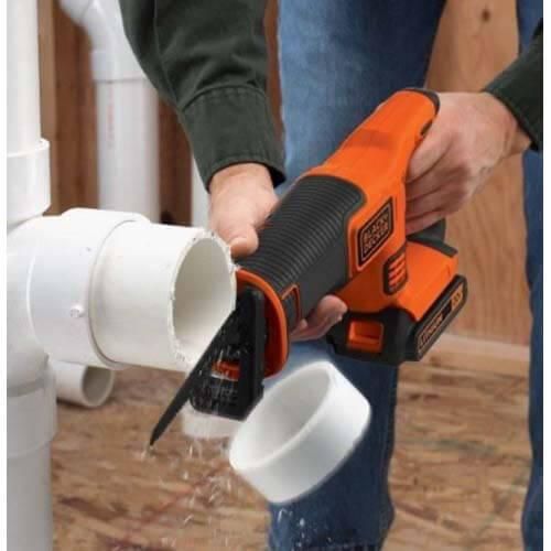 Пила сабельная аккумуляторная BLACK+DECKER BDCR18 | Зображення 2