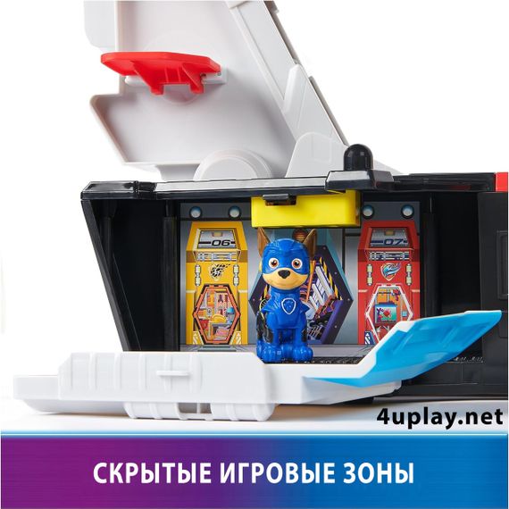 Ігровий набір Spin Master Paw Patrol Mighty Movie Aircraft Carrier Штаб-квартира авіаносець Щенячий Патруль | Зображення 6