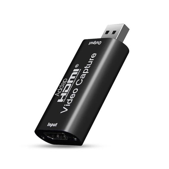 Внешняя видео карта видеозахвата HDMI - USB 2,0 для стримов и записи экрана, конвертер потокового видео Addap VCC-01 | Зображення 1