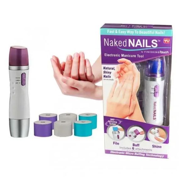 Прилад для поліровки і шліфування нігтів Naked Nails | Зображення 1
