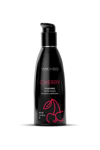 Лубрикант оральний на водній основі WICKED CHERRY з ароматом та смаком вишні, 60 мл Sex Aura