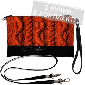 Клатч через плече 25x15 см (KL_15NGETN021_BL)