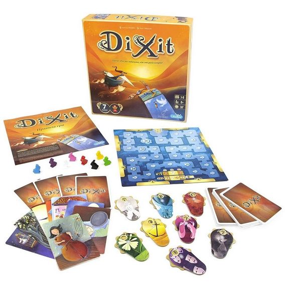 Настольная игра "Dixit" Игромаг 6665D QRкод с украинскими правилами