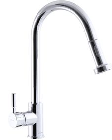 Змішувач для кухні MIXXUS Premium Hans 014 з висувною лійкою MI2882